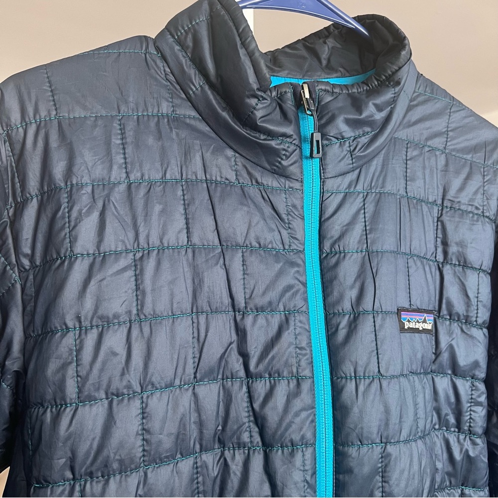 Patagonia Men’s Nano Puff Jacket SZ M Blue Gorpcore Lightweight Outdoors - Picture 3 of 13